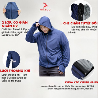 Áo khoác chống nắng BIGSIZE chất liệu thun kim cương CO GIÃN, chống tia UV, size 80-140kg