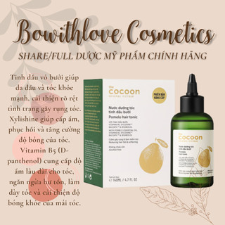 Nước Dưỡng Tóc Cocoon Tinh Dầu Bưởi Pomelo Hair Tonic 140ml