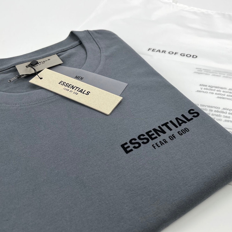 Áo phông/áo thun nam nữ Fear Of God Essential hàng cao cấp full túi zip