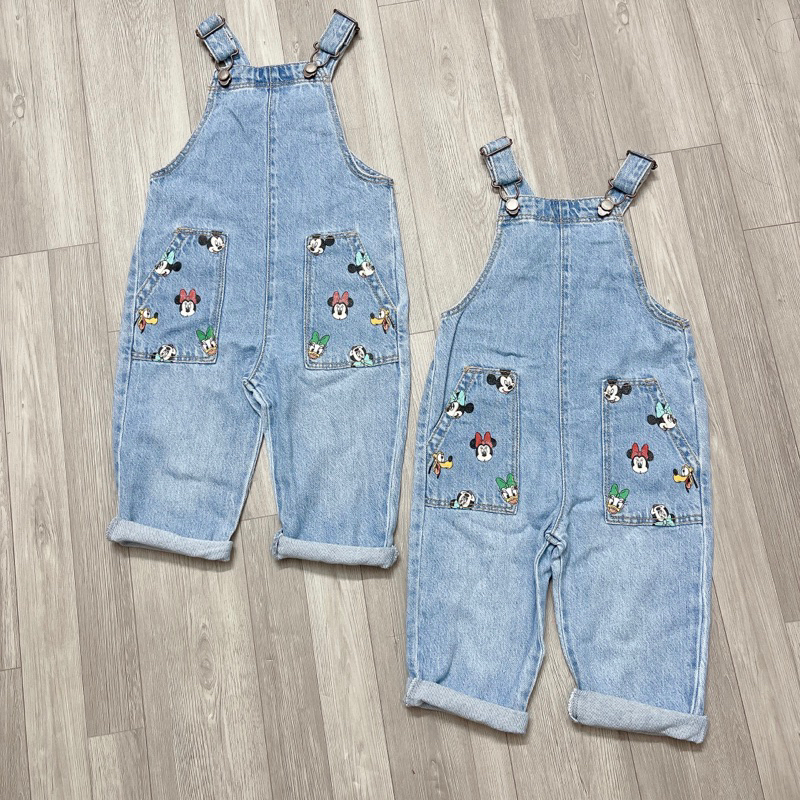 XD- Quần yếm Mickey size 9/12m-4/5y