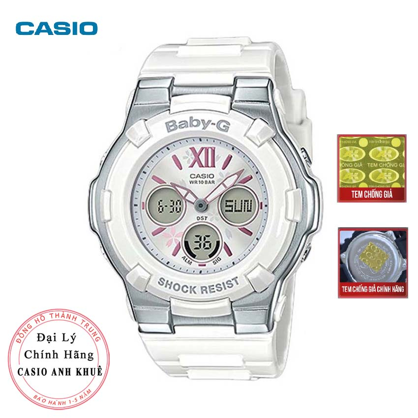 Đồng hồ Casio nữ B-G BGA-110BL-7BDR dây nhựa