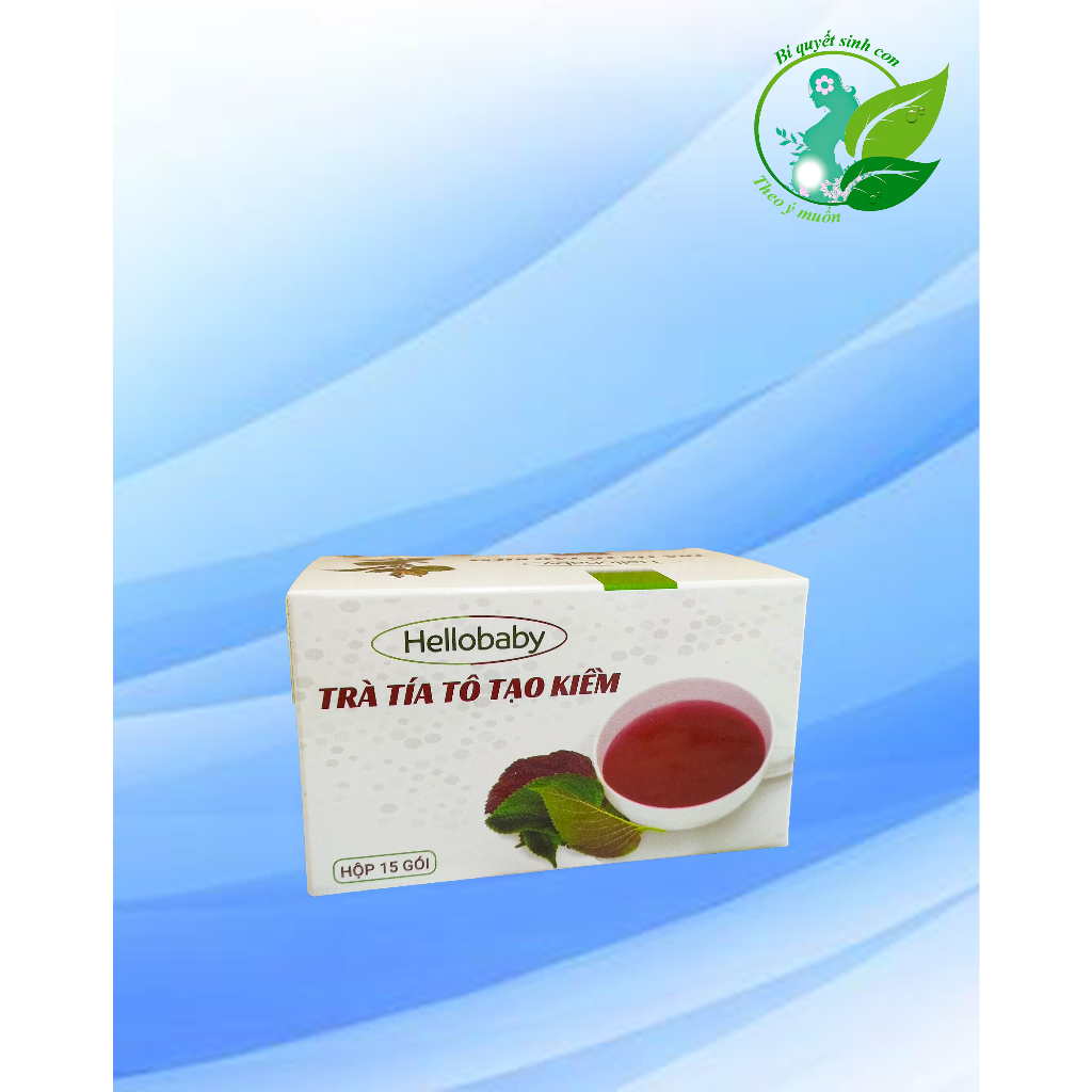Trà tía tô tạo kiềm,thực phẩm bổ sung chức năng
