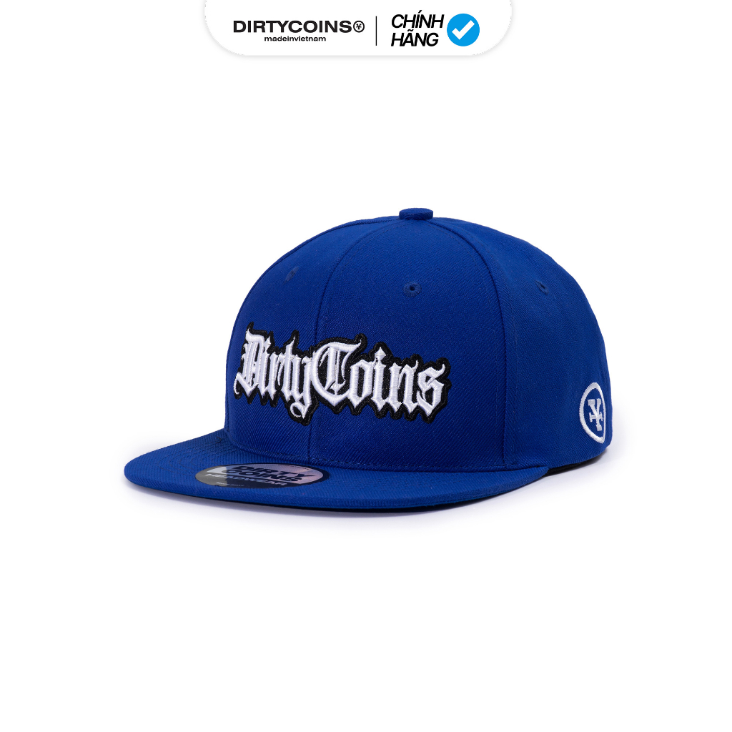 Nón DirtyCoins Gothic Logo Snapback Hat - Blue