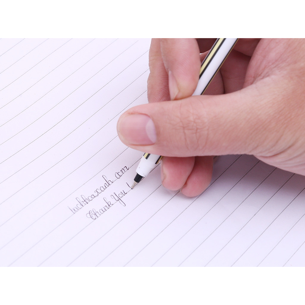 Bút bi nến / Bút bi nét trơn / Bút bi đùn. Viết êm, mực đều