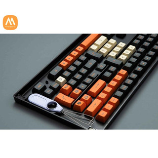 Nút Bàn Phím AKKO Keycap set – Carbon Retro (PBT Double-Shot/ASA profile/158 nút)