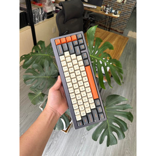 Nút Bàn Phím AKKO Keycap set – Carbon Retro (PBT Double-Shot/ASA profile/158 nút)