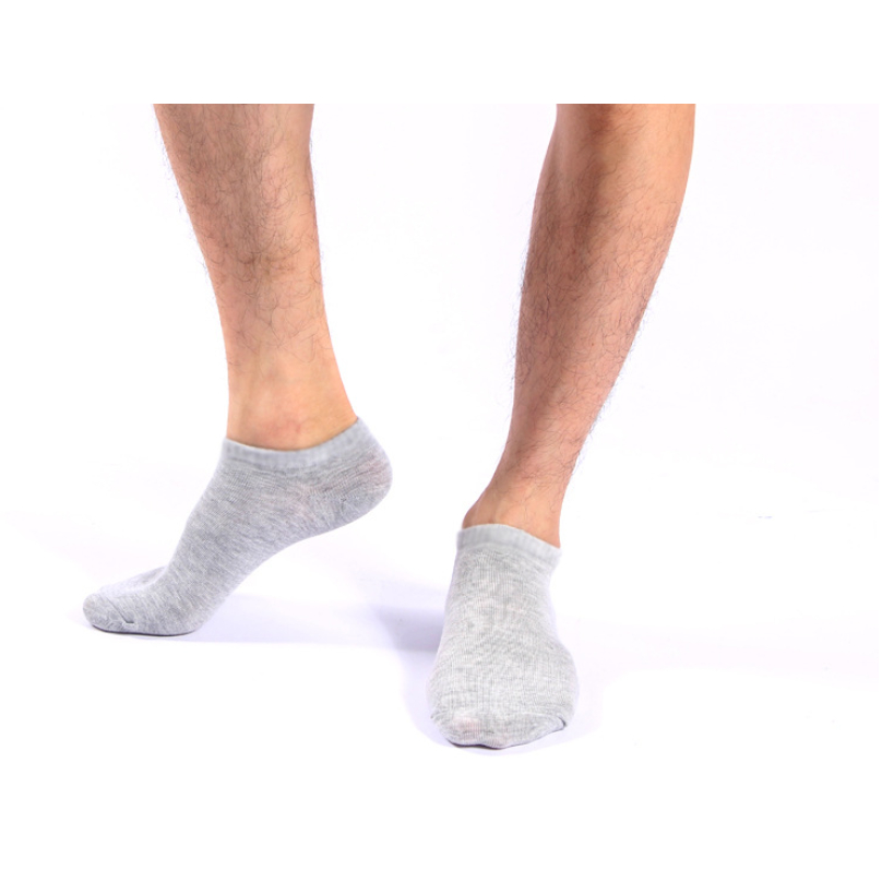 Combo 10 Đôi Tất-vớ nam cotton giả len lông cừu cổ thấp dễ thương chân thấp nhún GiangKhoa