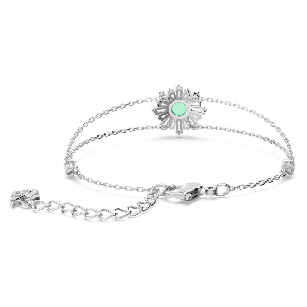 Vòng Đeo Tay Swarovski SunshinBraceletmixed Cuts, Sun, Green 2079
