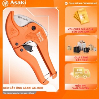 Kéo cắt ống nhựa pvc ppr pe asaki ak-0081 42mm