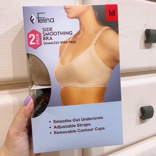 Set 2 áo bra không gọng, có mút Felina Side Smoothing Bra