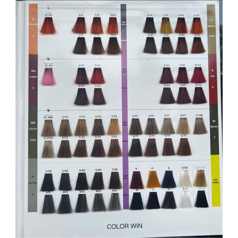 Màu nhuộm cao cấp Color Win Fashion Lights 100ml