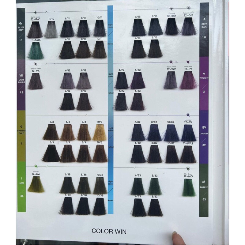 Màu nhuộm cao cấp Color Win Fashion Lights 100ml