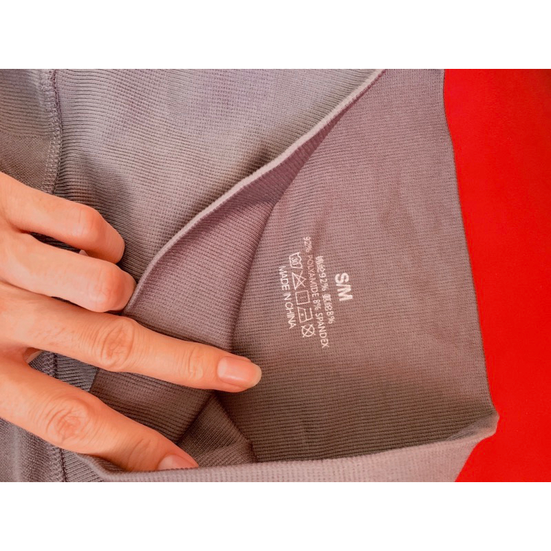 Thanh lý quần gym dệt kim xám size sm