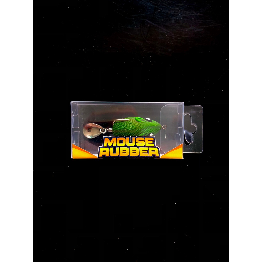 Mồi câu cá lóc chuột hơi Mouse rubber 6gram Hita lure