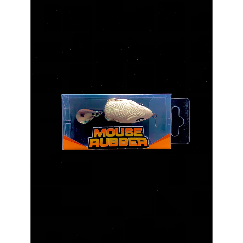 Mồi câu cá lóc chuột hơi Mouse rubber 6gram Hita lure