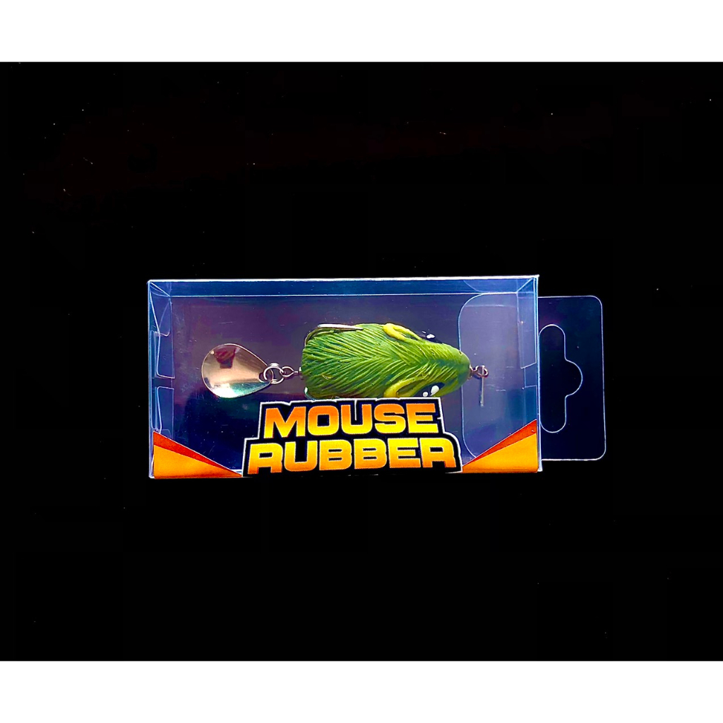 Mồi câu cá lóc chuột hơi Mouse rubber 6gram Hita lure