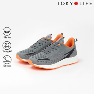 Giày thể thao nam TOKYOLIFE siêu nhẹ êm chân năng động chống trượt phù hợp chạy bộ, tập gym C7SHO350M