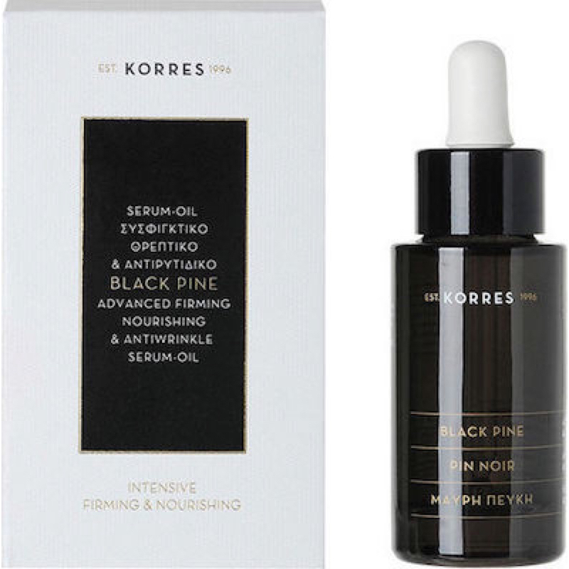 Dầu dưỡng ban đêm Korres Black Pine 3D Sculpting Firming & Lifting Sleeping Oil 30ml