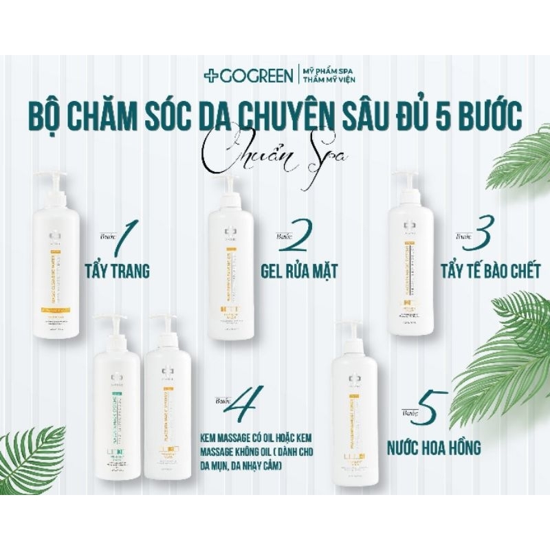 KEM MASSAGE GOGREEN KHÔNG DẦU CHO DA MỤN VÀ DA NHẠY CẢM