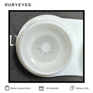 RUBY EYES Kính Áp Tròng Mẫu Xám Adeline Gray SIlicone HydroGel Ruby Eyes, Lens FULL ĐỘ CẬN Ruby Eyes Contact Lens