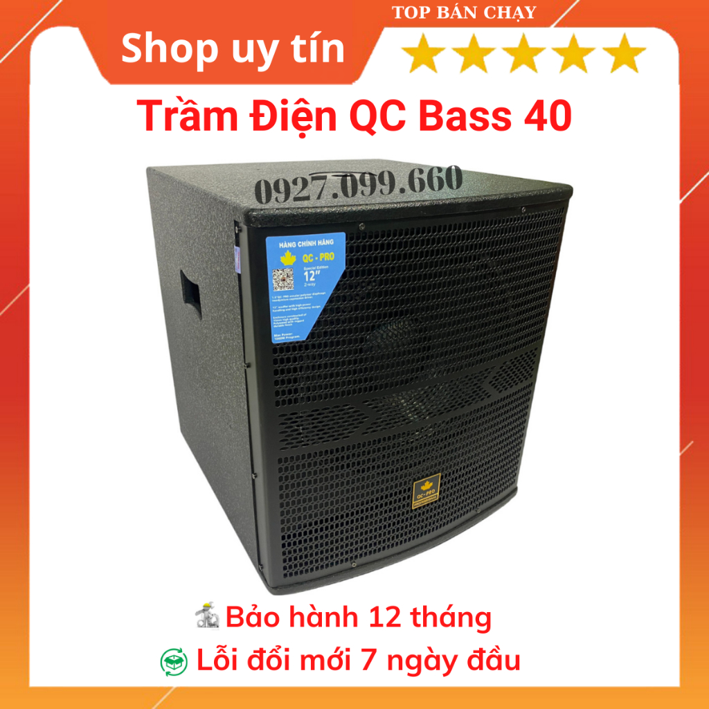 Loa sub điện bass 40 QC . Bảo hành 12 tháng.LIÊN HỆ SHOP 0927.099.660
