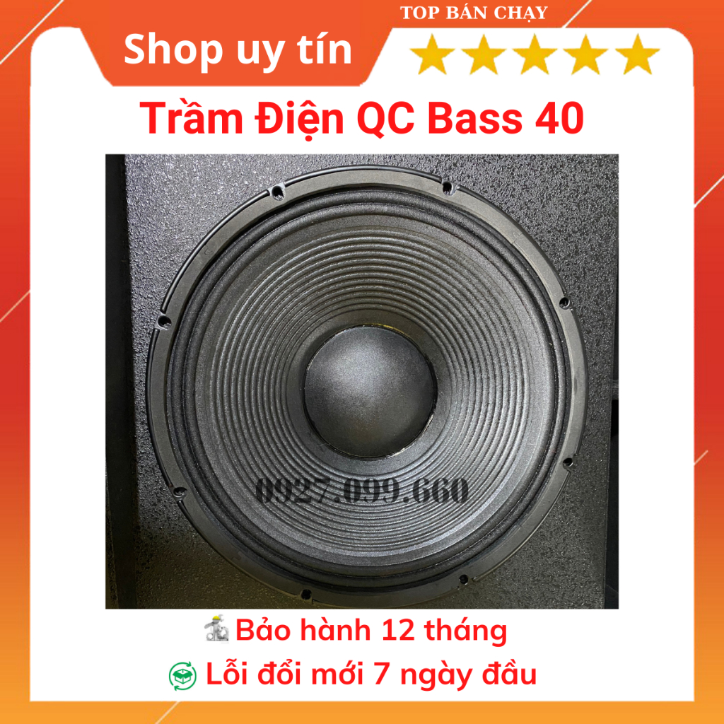 Loa sub điện bass 40 QC . Bảo hành 12 tháng.LIÊN HỆ SHOP 0927.099.660
