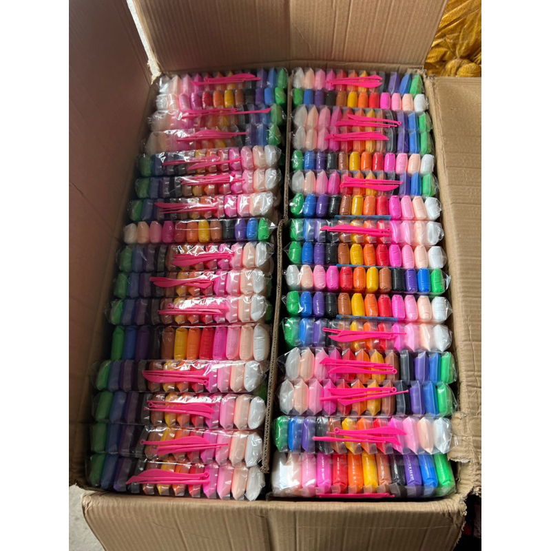 Đất sét tự khô 12 màu-loại tốt