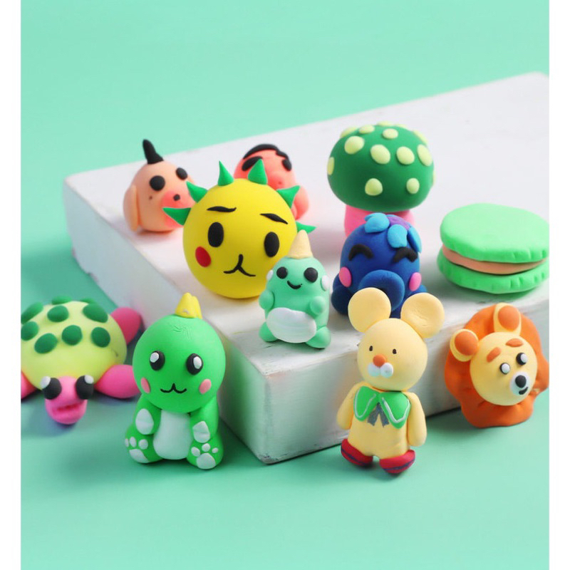 Đất sét tự khô 12 màu-loại tốt