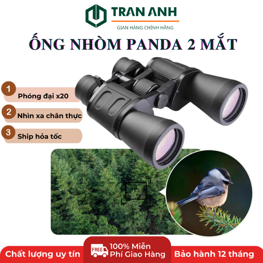 Ống nhòm KAW nhìn xa 1000m độ phóng đại gấp 20 lần, góc nhìn rộng chuyên dùng săn ong, du lịch