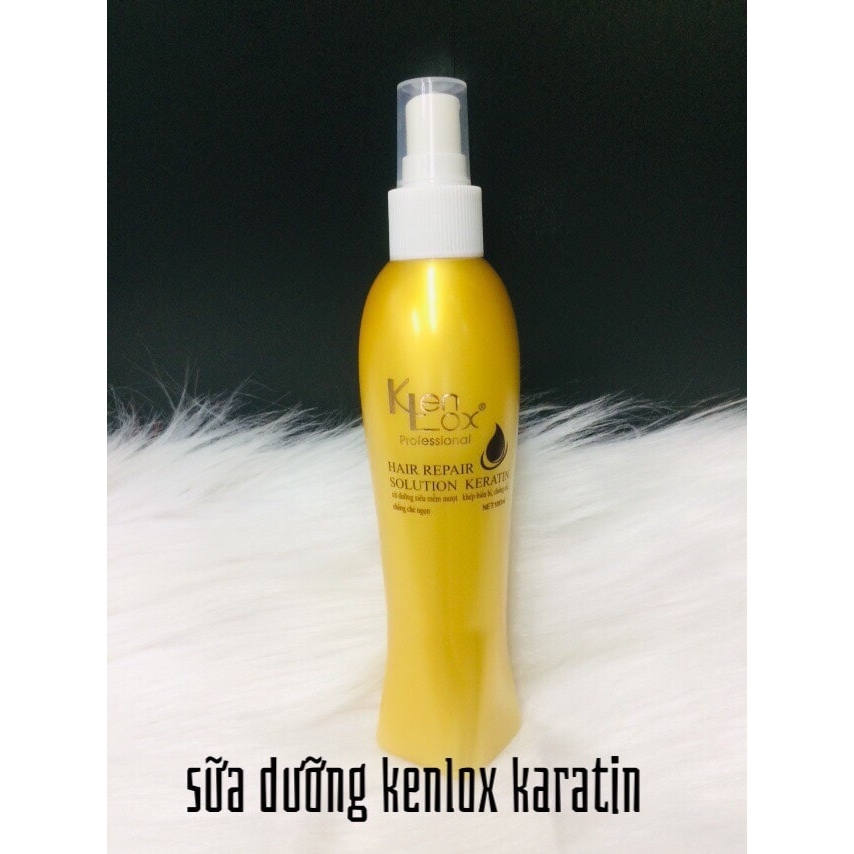 Xịt dưỡng tóc siêu mềm mượt karatin Kenlox 180ml