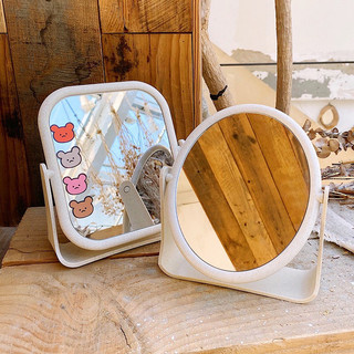 Gương trang điểm để bàn 2 mặt gương xoay 360 độ - Gương để bàn trang điểm vanngoc1956