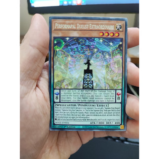 1 lá thẻ bài Performapal Duelist Extraordinaire - MAZE-EN024 - Rare 1st Edition