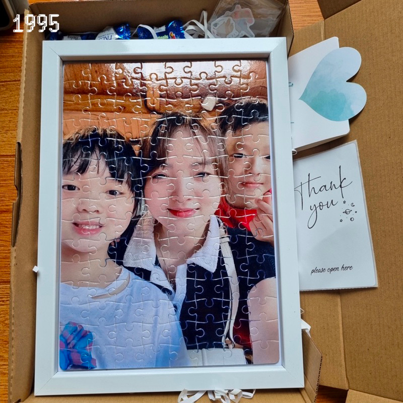 Bộ Quà Tặng Tranh Ghép Jigsaw Puzzle Size A4 120 mảnh ghép