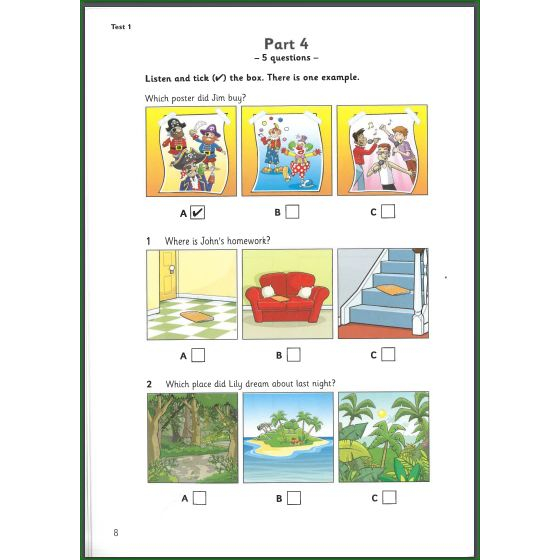 Cambridge English Authentic Movers Màu 3 level tặng file nghe