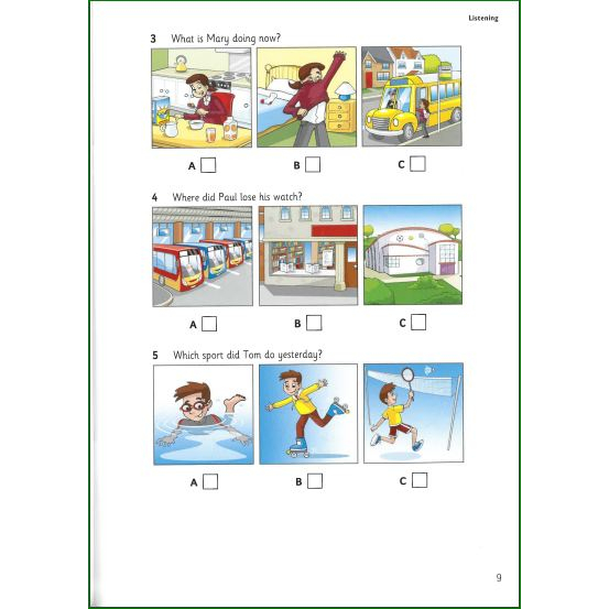 Cambridge English Authentic Movers Màu 3 level tặng file nghe