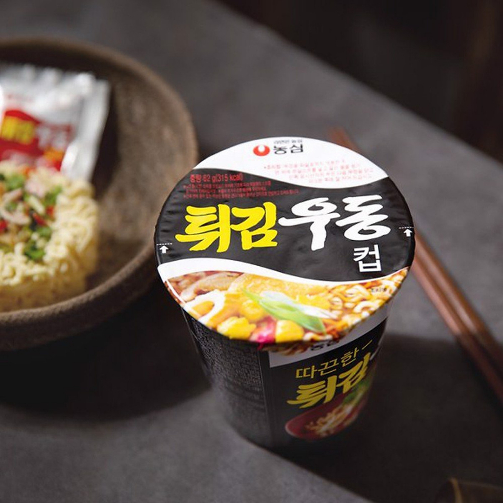 Mì Ly Cay Nongshim Hải Sản/Vị Tôm/Kim Chi/Siêu Cay/Udon Chiên - Mì ăn Liền Hàn Quốc