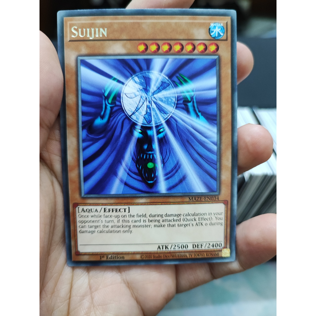 1 lá thẻ bài Suijin - MAZE-EN034 - Rare 1st Edition