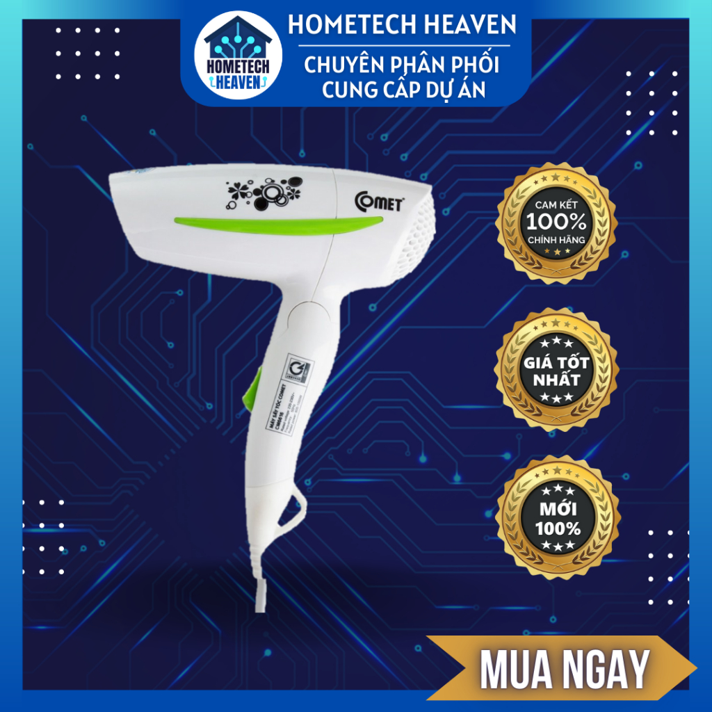 Máy Sấy Tóc COMET CM6616 - HÀNG CHÍNH HÃNG