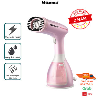 Bàn ủi hơi nước cầm tay Mitomo MW - 801 tích hợp 3 chế độ là hàng cao cấp công suất 1500W - bảo hành 2 năm