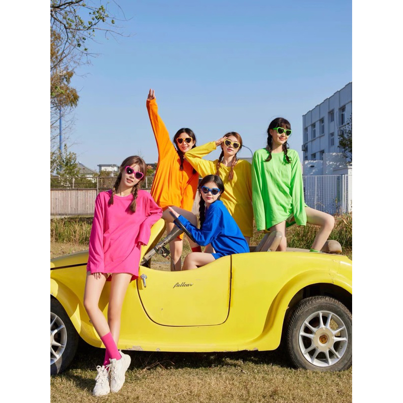 Áo thun dài tay Unisex hàng VNXK / 5H1T ÁO THUN MỸ