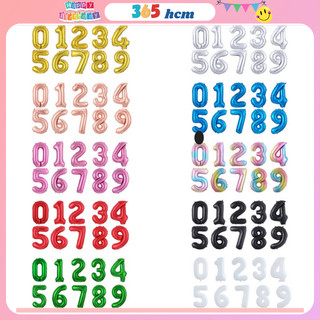 Bóng số tuổi trang trí sinh nhật