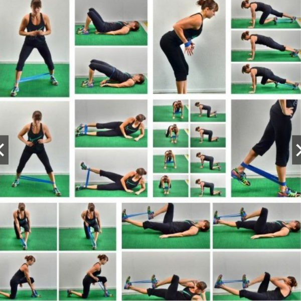 Dây Miniband AOLIKES Kháng Lực Đàn Hồi Tập Chân Mông Tay Đùi Cao Su Đàn Hồi AL3601