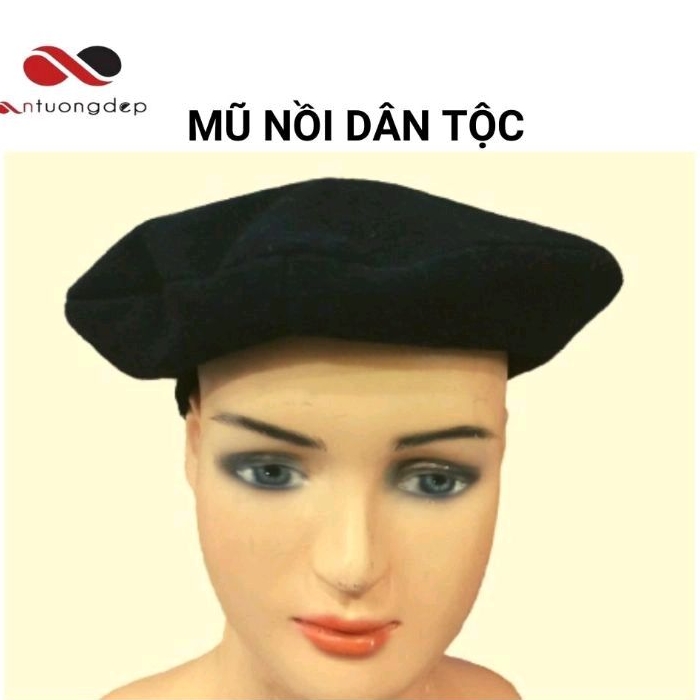 Mũ nồi hóa trang - Mũ nồi dân tộc biểu diễn dành cho nam