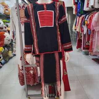 Trang phục dân tộc ê đê nam thổ cẩm kèm khố
