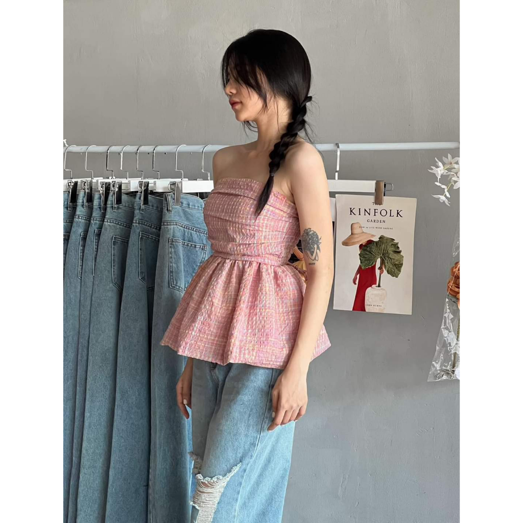 Áo Quây Nữ Cúp Ngực Nhiều Màu Sắc , Áo Ống Nữ Hoa Hot Trend - A129