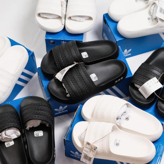 Dép adidas adilette ayoon, dép quai ngang ayoon slides nam nữ hot 2023 hàng cao su mềm êm chân cao cấp