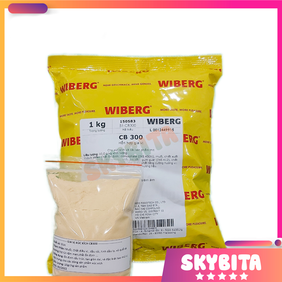 Gia vị xúc xích Đức CB300