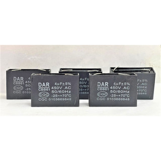 Combo 5 tụ quạt chân kim 4uf/450v