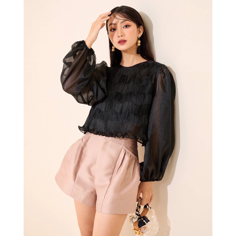 Quần short túi nhíu - Everluxe