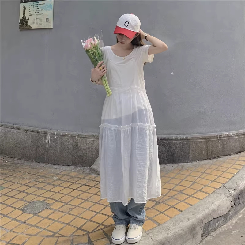 Áo váy yếm Hot trend 2023-3